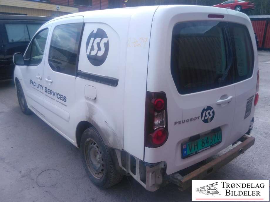 Peugeot Partner 2015-2019 (Type II, Fase 2) , Motorkode: BH02, Girkassekode: 
