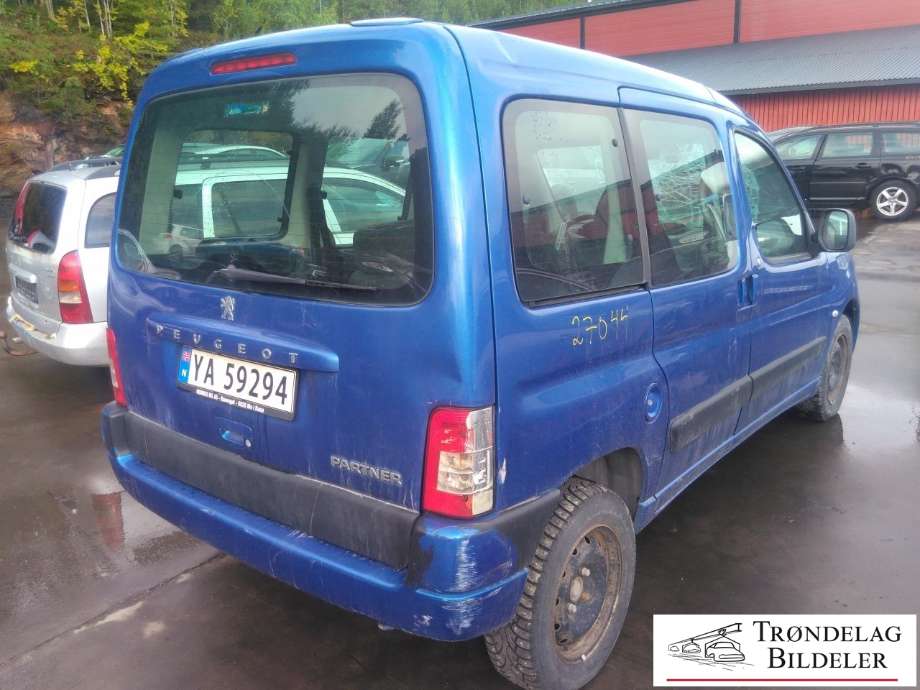 Peugeot Partner 2002-2008 (Type I, Fase 2) , Motorkode: 9HW, Girkassekode:
