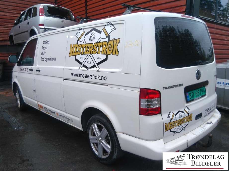 VW Transporter / Caravelle 2009-2015 (Fase 2) (T5) (T5), Motorkode: CAA, Girkassekode: LRS