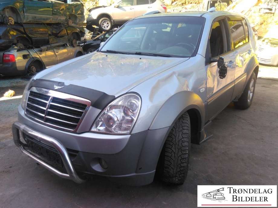 SsangYong Rexton 2004-2006 (Fase 2) (Y200) (Y200), Motorkode: D27R-056, Girkassekode: 