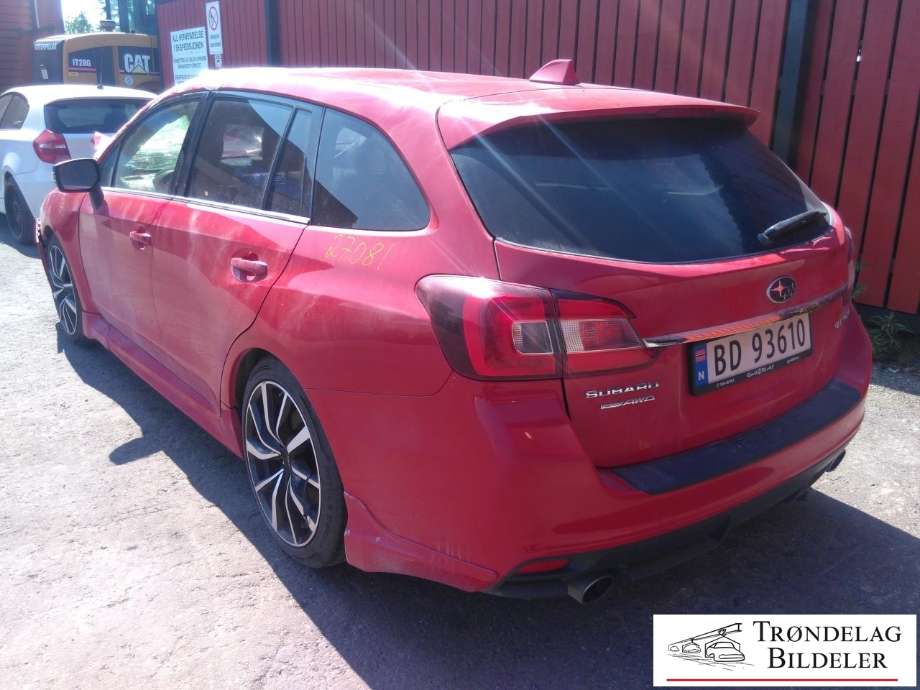 Subaru Levorg 2015-2019 , Motorkode: FB16FVZH8A, Girkassekode: TR580R58BA