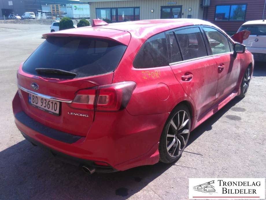 Subaru Levorg 2015-2019 , Motorkode: FB16FVZH8A, Girkassekode: TR580R58BA