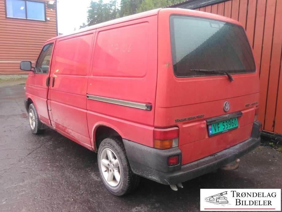 VW Transporter / Caravelle 1990-2003 (T4) (T4), Motorkode: AXL, Girkassekode: DRH