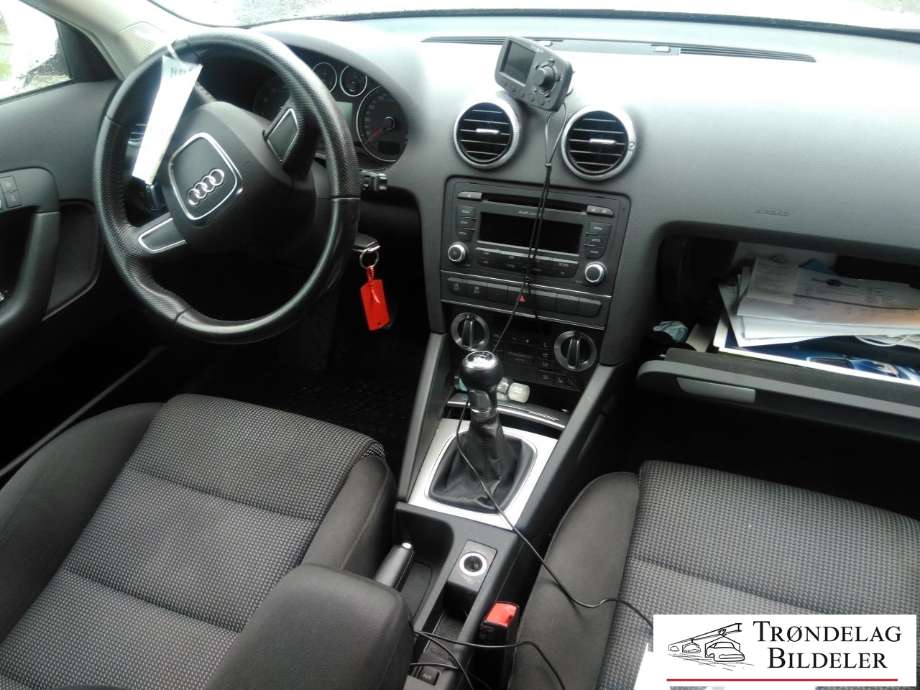 Audi A3 2009-2012 (Type II, Fase 2) , Motorkode: CBZB, Girkassekode: NBX