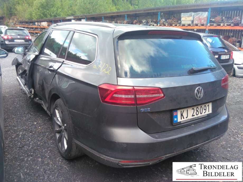 VW Passat 2015-2019 (Fase 1) (B8) (B8), Motorkode: CUKC, Girkassekode: SCB