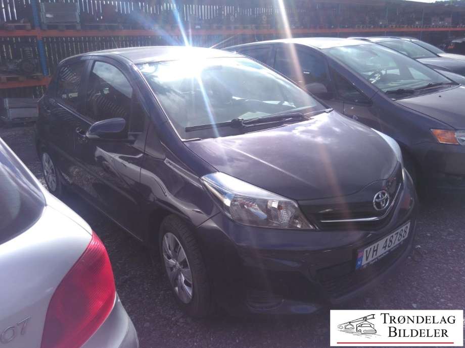 Toyota Yaris 2012-2014 (Type III, Fase 1) , Motorkode: 1KR-FE, Girkassekode: 