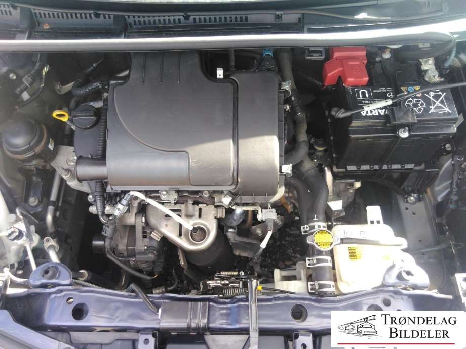 Toyota Yaris 2012-2014 (Type III, Fase 1) , Motorkode: 1KR-FE, Girkassekode: 