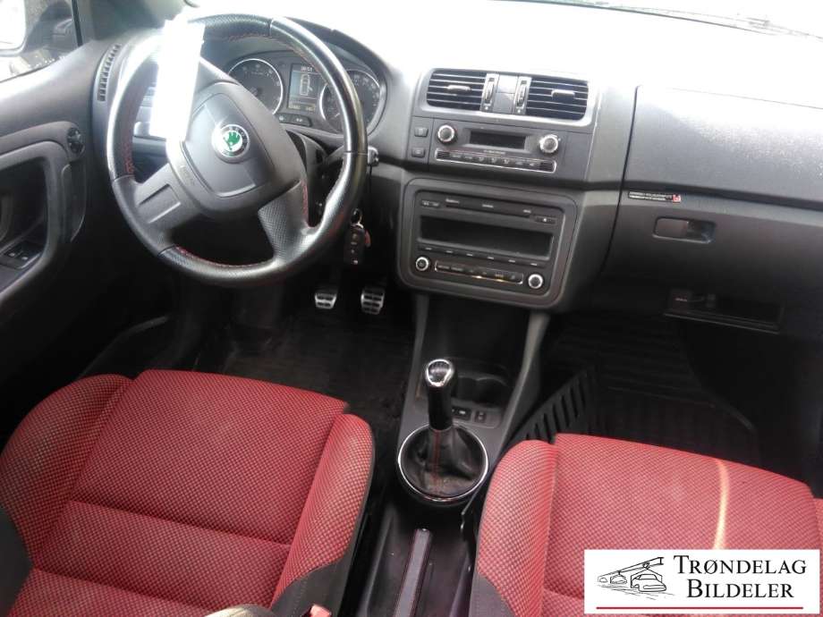 Škoda Fabia 2010-2014 (Type II, Fase 2) , Motorkode: CGPA, Girkassekode: LNR