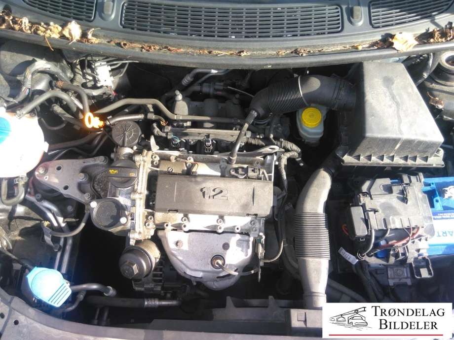 Škoda Fabia 2010-2014 (Type II, Fase 2) , Motorkode: CGPA, Girkassekode: LNR