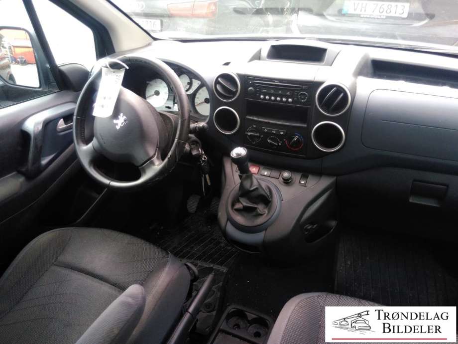 Peugeot Partner 2008-2015 (Type II, Fase 1) , Motorkode: 9H01, Girkassekode:
