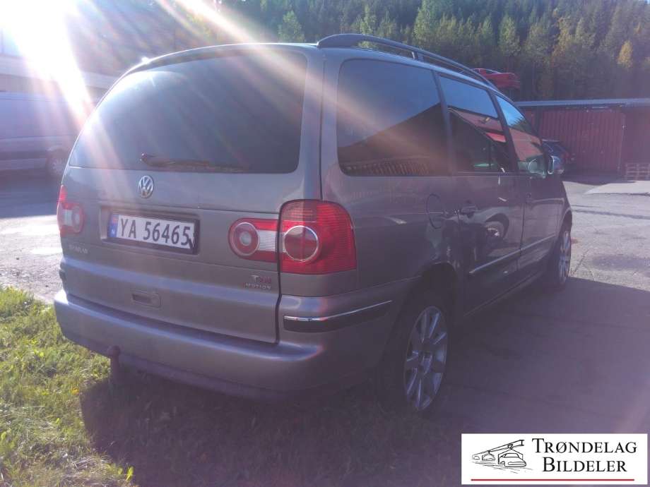 VW Sharan 2000-2010 (Type I, Fase 2) , Motorkode: AUY, Girkassekode: FUV