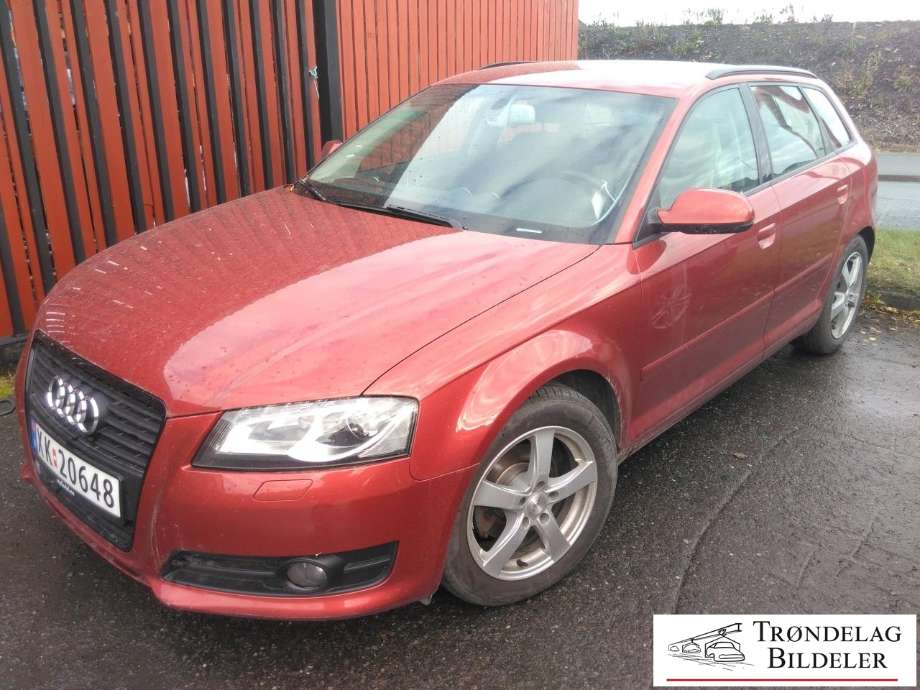 Audi A3 2009-2012 (Type II, Fase 2) , Motorkode: CAYC, Girkassekode: NQE