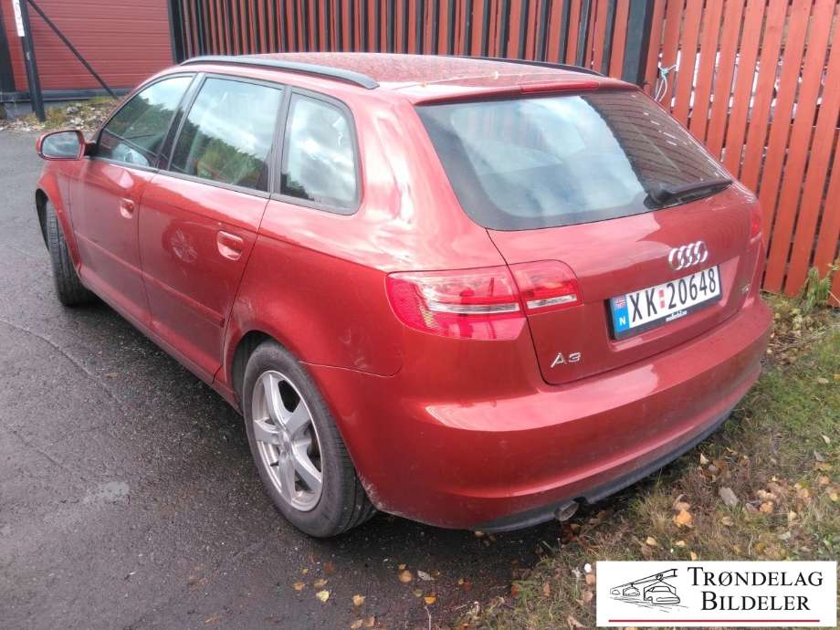 Audi A3 2009-2012 (Type II, Fase 2) , Motorkode: CAYC, Girkassekode: NQE