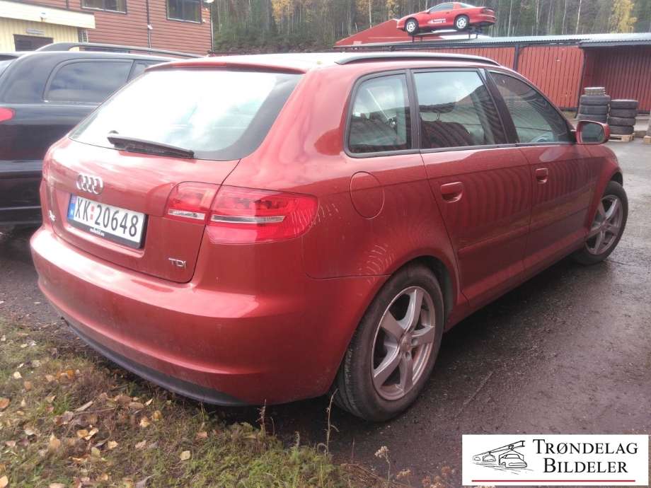 Audi A3 2009-2012 (Type II, Fase 2) , Motorkode: CAYC, Girkassekode: NQE