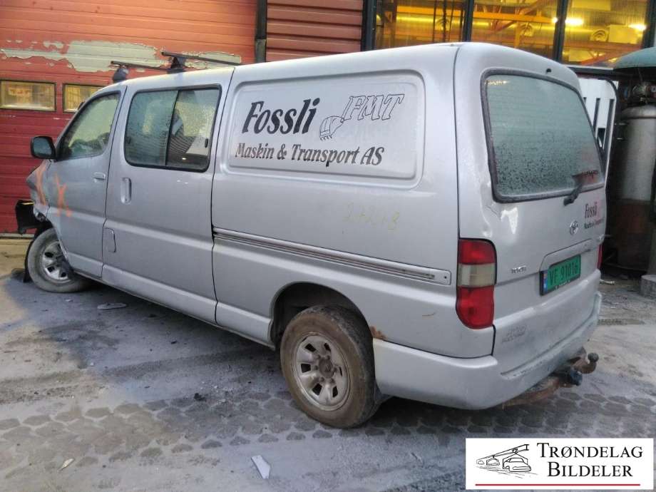 Toyota Hiace 2007-2012 (Fase 3) , Motorkode: 2KD-FTV, Girkassekode: 