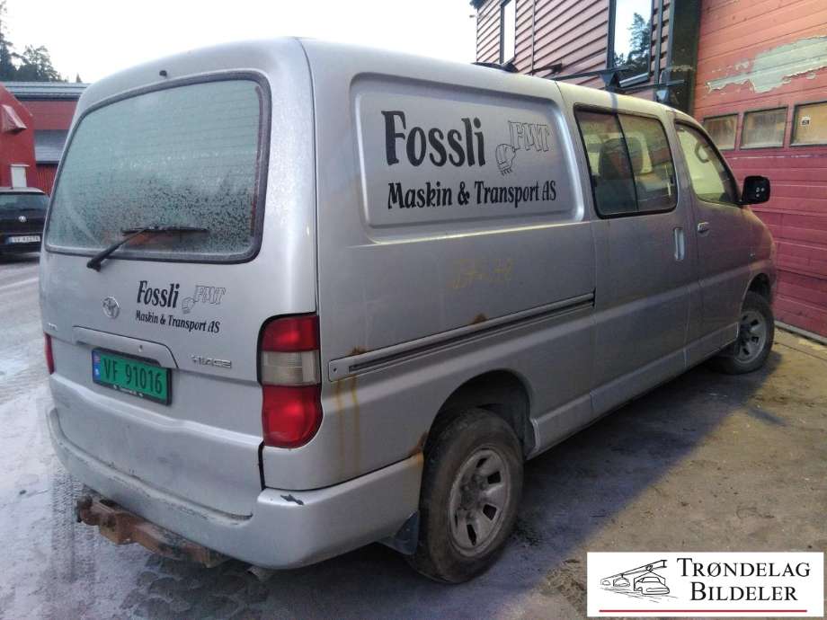 Toyota Hiace 2007-2012 (Fase 3) , Motorkode: 2KD-FTV, Girkassekode: 
