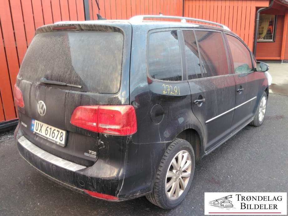 VW Touran 2010-2015 (Type I, Fase 3) , Motorkode: CAYC, Girkassekode: NQE