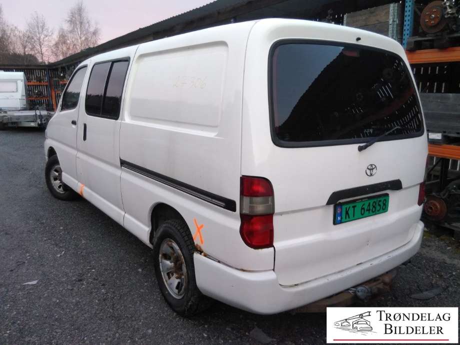 Toyota Hiace 2001-2006 (Fase 2) , Motorkode: 2KD-FTV, Girkassekode: 