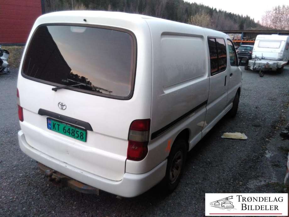 Toyota Hiace 2001-2006 (Fase 2) , Motorkode: 2KD-FTV, Girkassekode: 