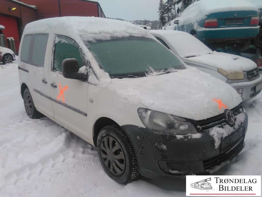 VW Caddy 2010-2015 (Type III, Fase 2) , Motorkode: CAYE, Girkassekode: LZY