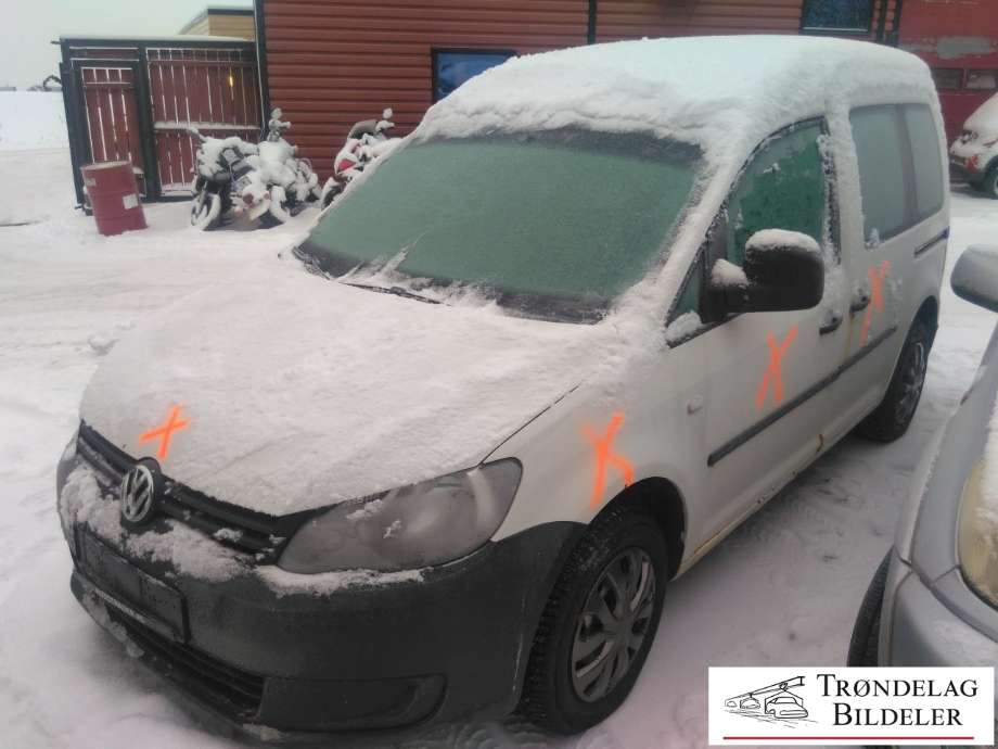 VW Caddy 2010-2015 (Type III, Fase 2) , Motorkode: CAYE, Girkassekode: LZY