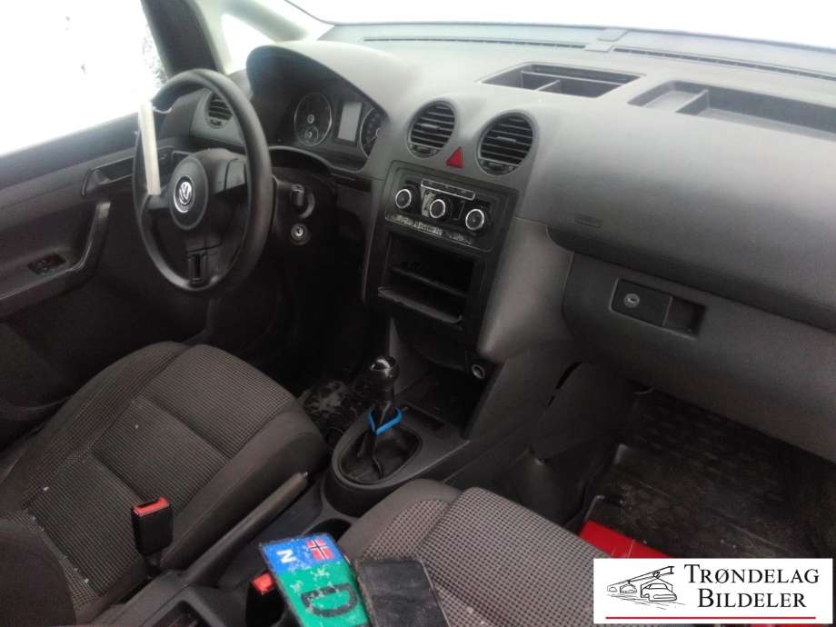 VW Caddy 2010-2015 (Type III, Fase 2) , Motorkode: CAYE, Girkassekode: LZY