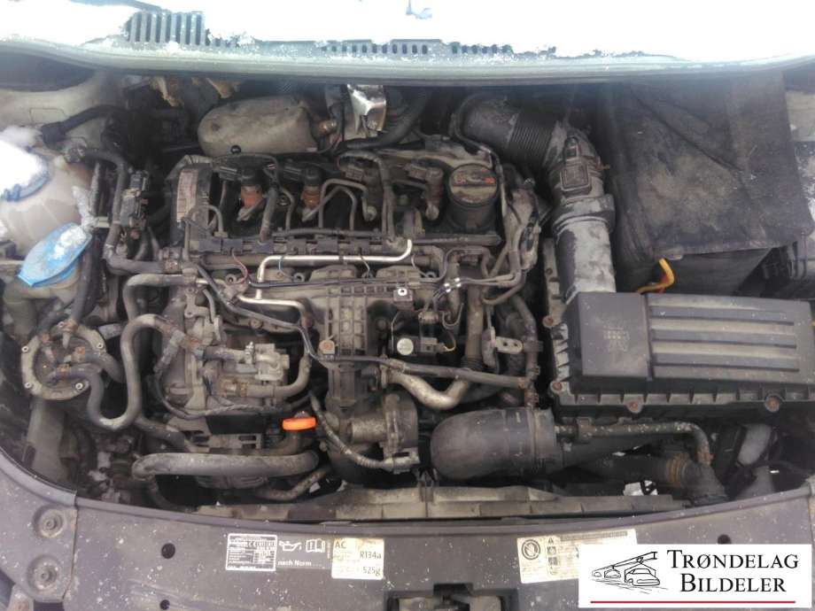 VW Caddy 2010-2015 (Type III, Fase 2) , Motorkode: CAYE, Girkassekode: LZY