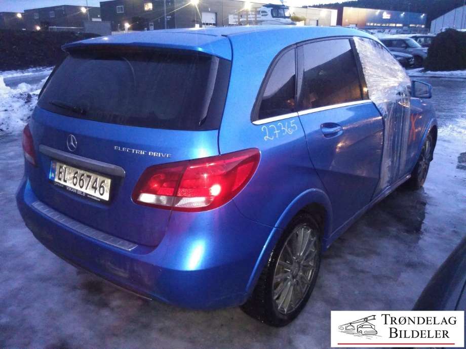 Mercedes B-Klasse, electric drive 2014-2018 (W242) (W242), Motorkode: EM0004, Girkassekode: 