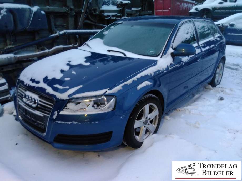 Audi A3 2009-2012 (Type II, Fase 2) , Motorkode: BLS, Girkassekode: KBL