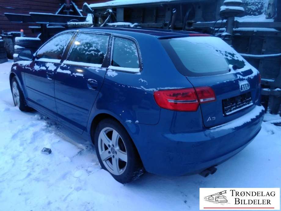 Audi A3 2009-2012 (Type II, Fase 2) , Motorkode: BLS, Girkassekode: KBL