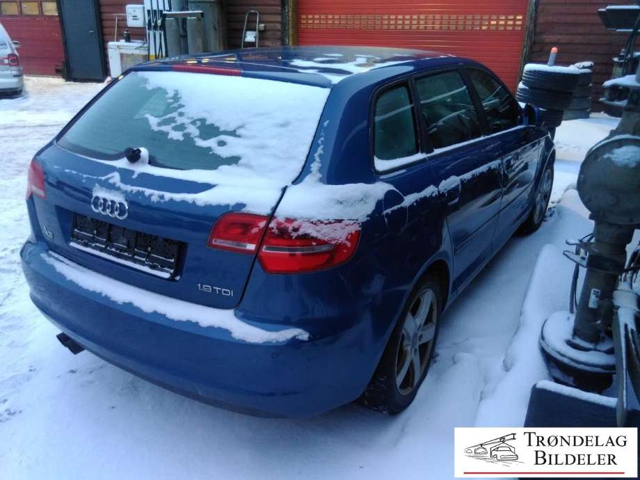 Audi A3 2009-2012 (Type II, Fase 2) , Motorkode: BLS, Girkassekode: KBL