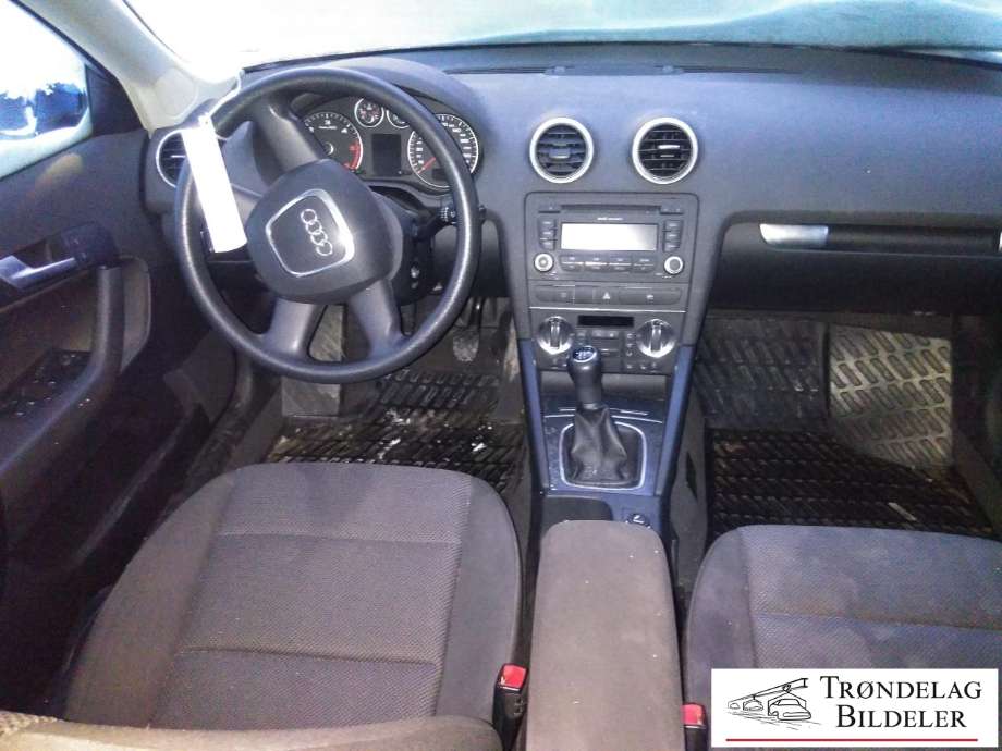 Audi A3 2009-2012 (Type II, Fase 2) , Motorkode: BLS, Girkassekode: KBL