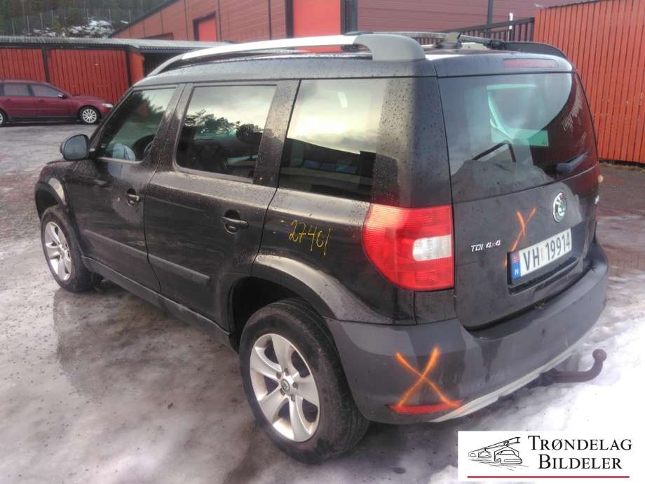 Škoda Yeti 2009-2013 (Fase 1) , Motorkode: CFHF, Girkassekode: LNN