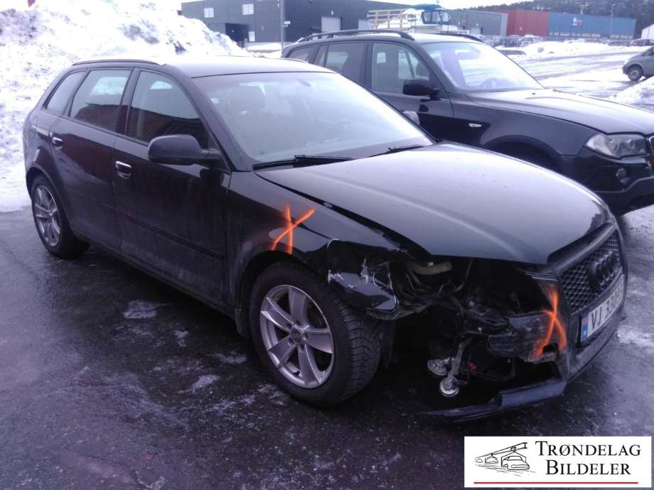Audi A3 2009-2012 (Type II, Fase 2) , Motorkode: CFFB, Girkassekode: NFV.  MMK