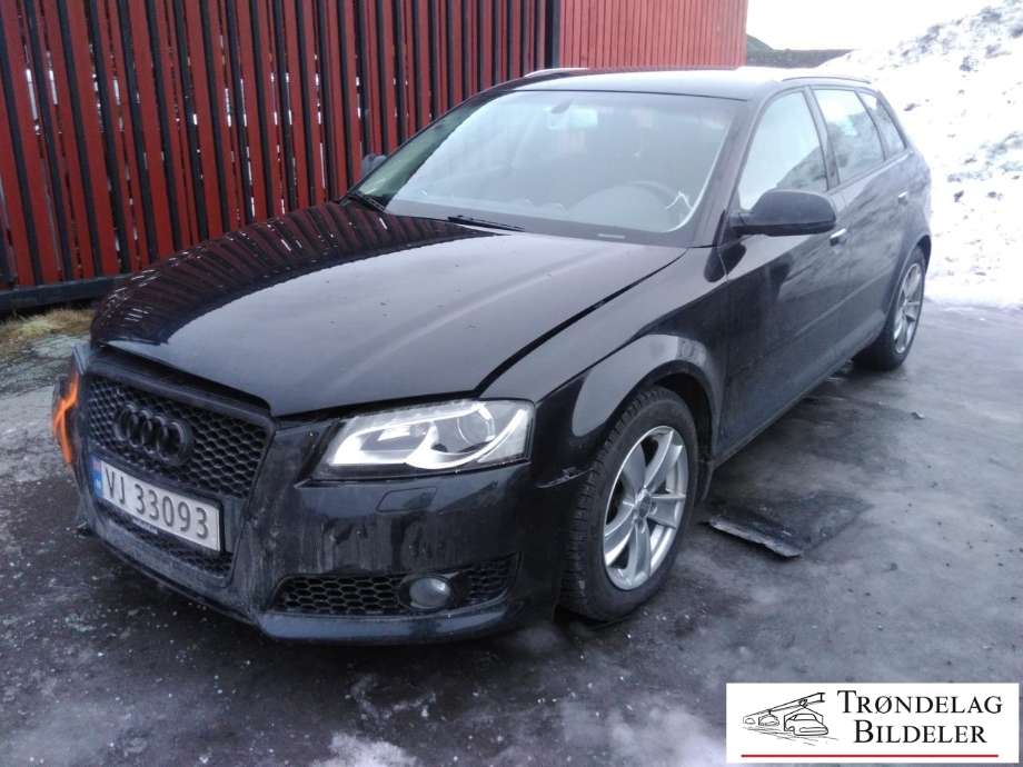 Audi A3 2009-2012 (Type II, Fase 2) , Motorkode: CFFB, Girkassekode: NFV.  MMK