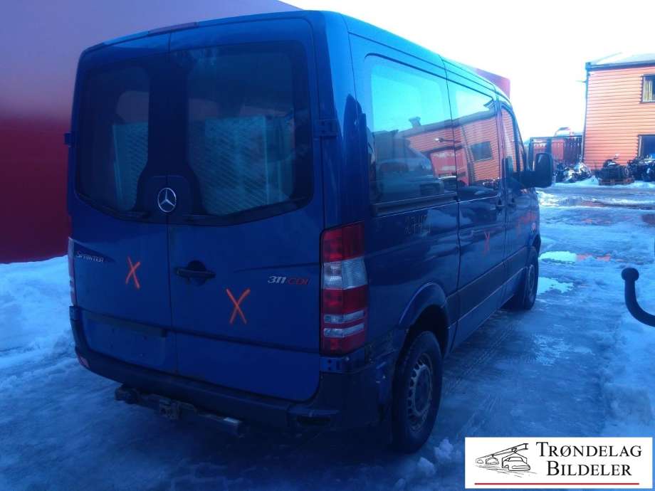 Mercedes Sprinter 2006-2013 (Fase 1) (906) (906), Motorkode: 646.985, Girkassekode: D711651