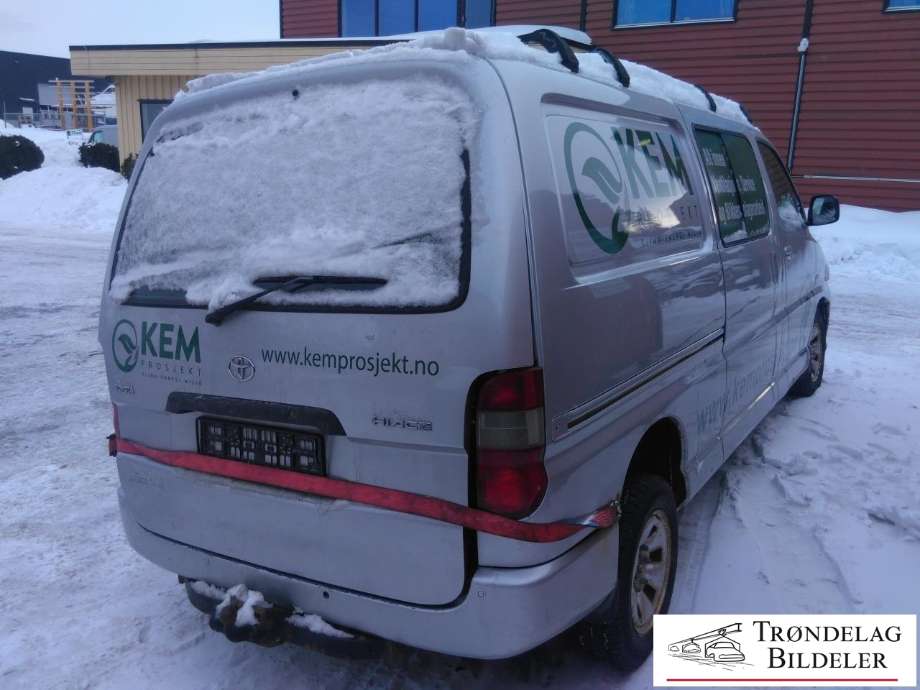 Toyota Hiace 2001-2006 (Fase 2) , Motorkode: 2KD-FTV, Girkassekode: 