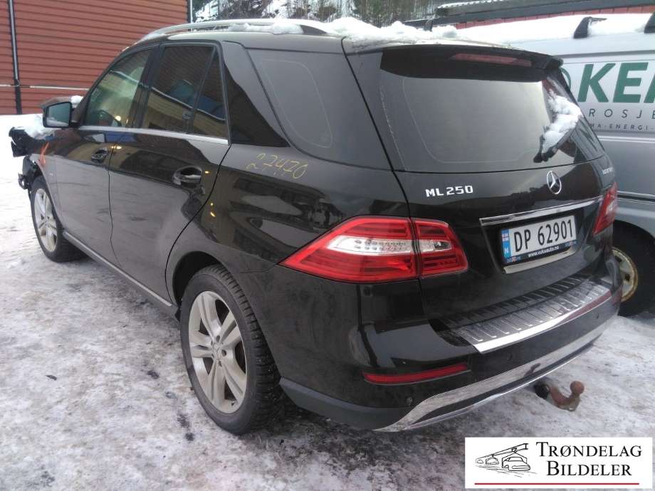 Mercedes ML 2011-2015 (Fase 1) (W166) (W166), Motorkode: 651960, Girkassekode: D722908