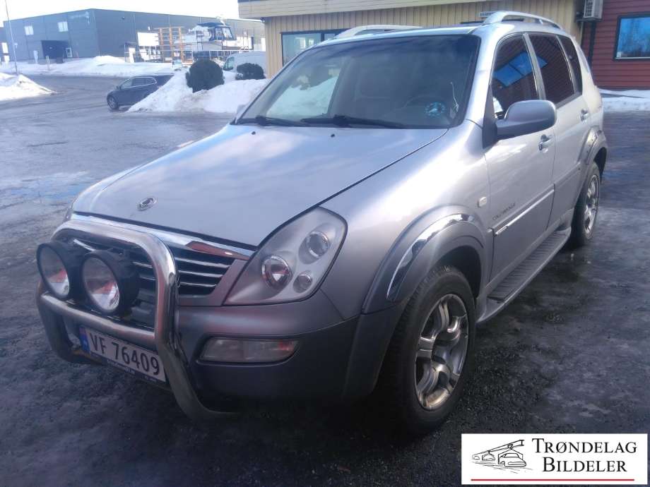 SsangYong Rexton 2004-2006 (Fase 2) (Y200) (Y200), Motorkode: D27R-056, Girkassekode: 