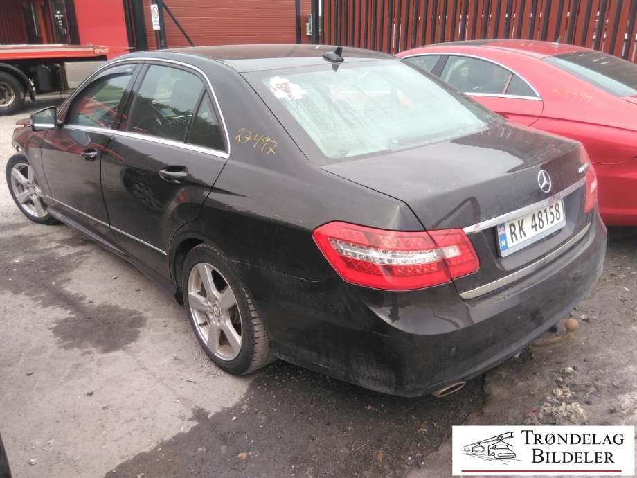 Mercedes E-Klasse 2009-2013 (Fase 1) (W212) (W212), Motorkode: 651.924, Girkassekode: D722646