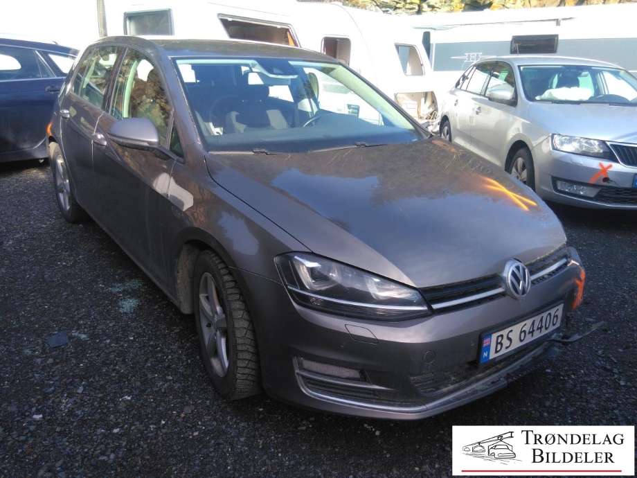 VW Golf VII 2012-2017 (Fase 1) , Motorkode: CPTA, Girkassekode: NBJ