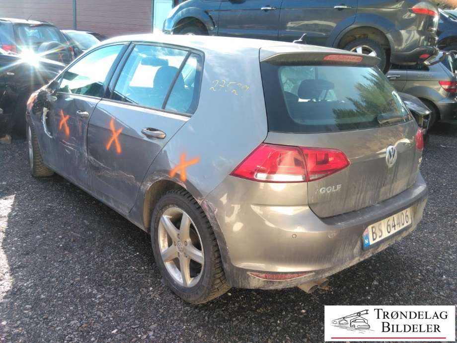 VW Golf VII 2012-2017 (Fase 1) , Motorkode: CPTA, Girkassekode: NBJ