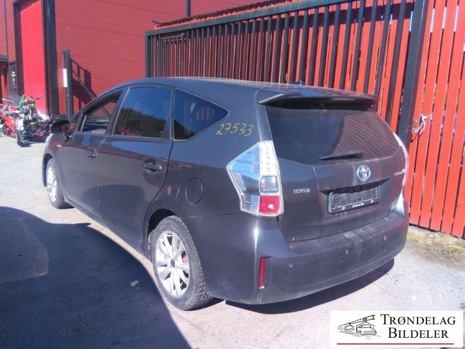 Toyota Prius +7 2012-2020 (Type III) (stasjonsvogn) (stasjonsvogn), Motorkode: 2ZR-FXE, Girkassekode: 