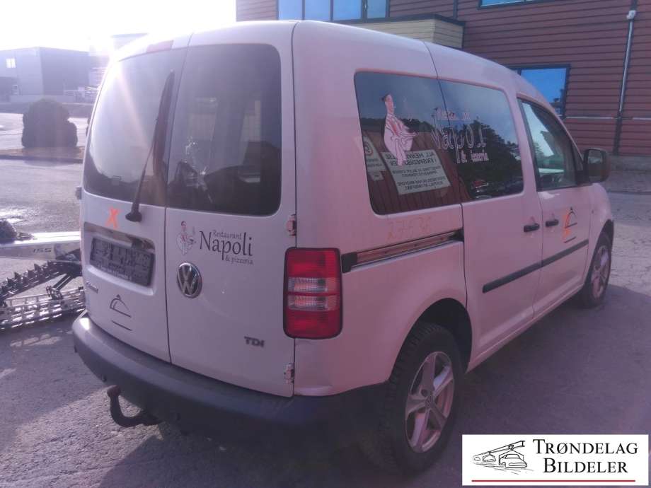 VW Caddy 2010-2015 (Type III, Fase 2) , Motorkode: CAY, Girkassekode: LZY