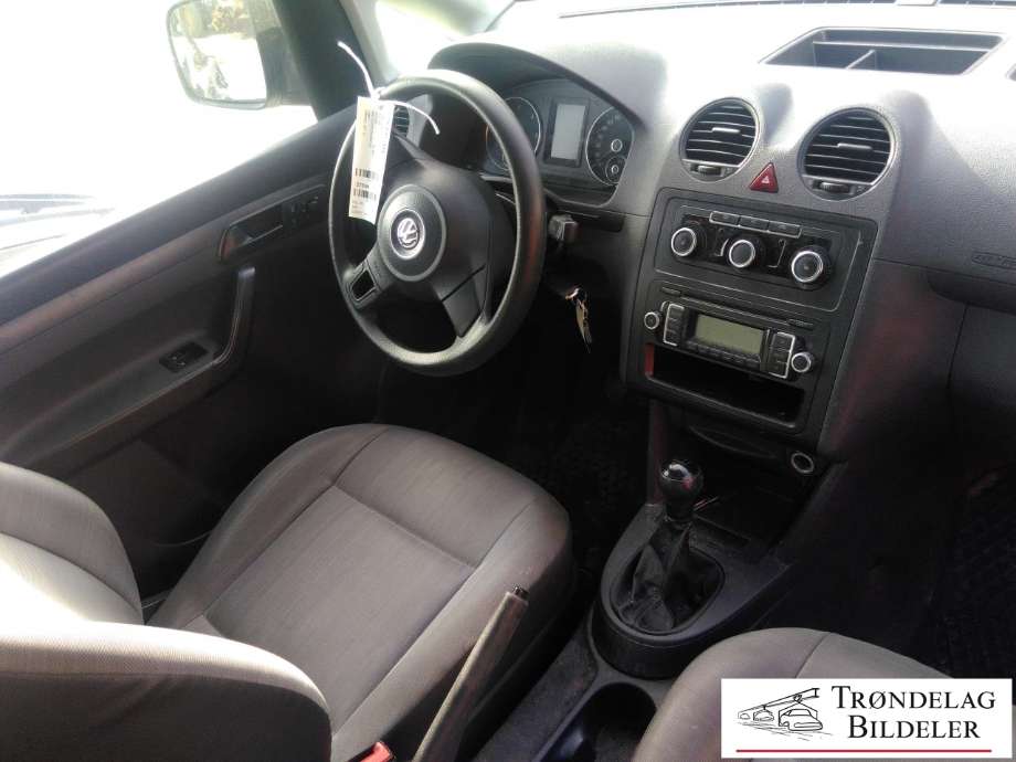 VW Caddy 2010-2015 (Type III, Fase 2) , Motorkode: CAY, Girkassekode: LZY