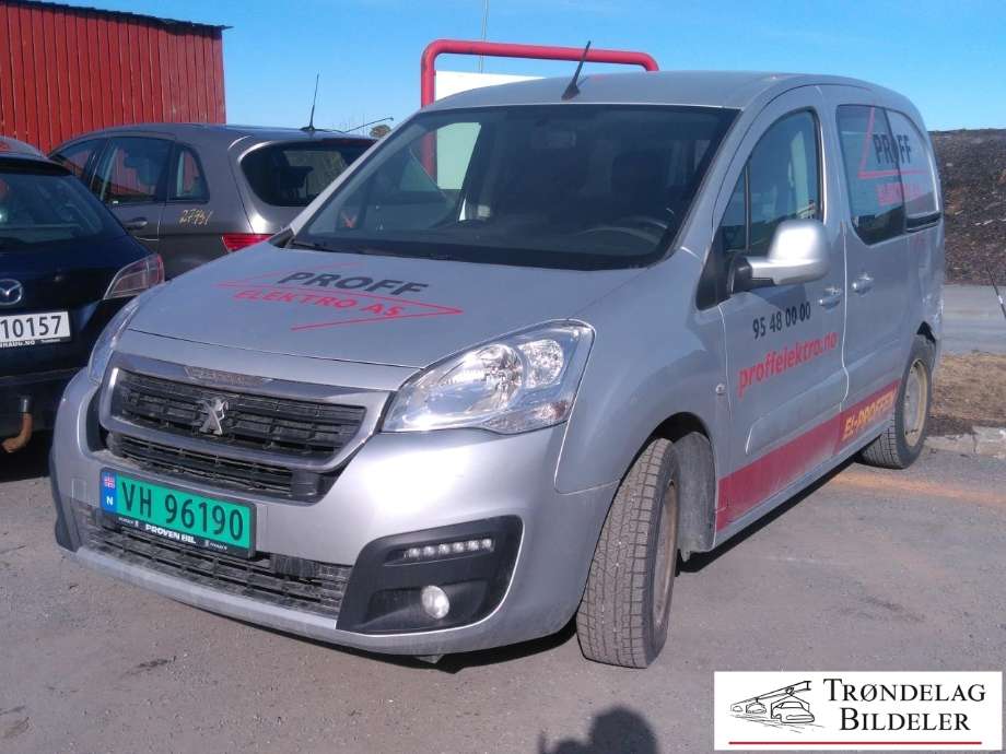 Peugeot Partner 2015-2019 (Type II, Fase 2) , Motorkode: BH02, Girkassekode: 
