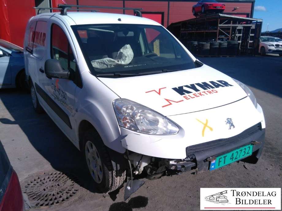 Peugeot Partner 2008-2015 (Type II, Fase 1) , Motorkode: 9H06, Girkassekode: 