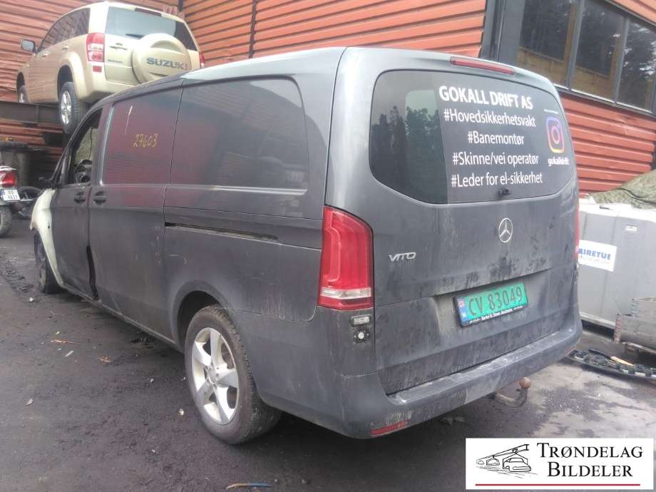 Mercedes Vito 2014-->> (W447) (W447), Motorkode: 651.950, Girkassekode: D722965