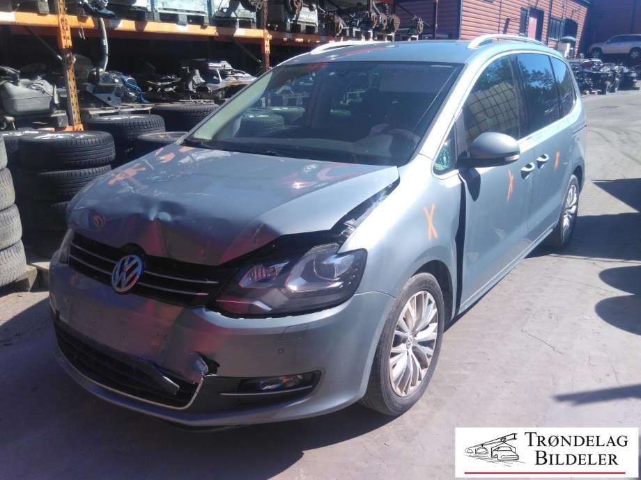 VW Sharan 2010-->> (Type II) , Motorkode: CFF, Girkassekode: NLL