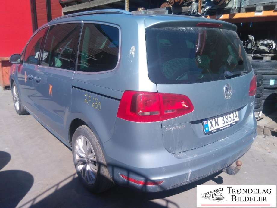 VW Sharan 2010-->> (Type II) , Motorkode: CFF, Girkassekode: NLL